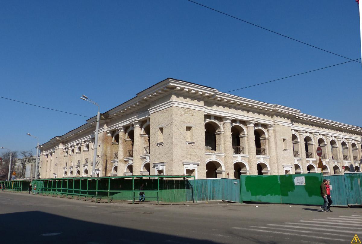 Стаття Гостиный двор обещают превратить в «Жемчужину Подола» Утренний город. Київ