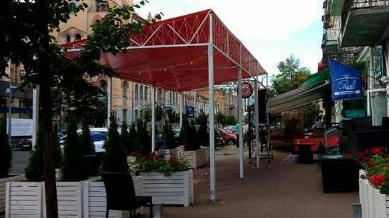Стаття Киевляне жалуются на рестораны, захватившие тротуары на Владимирской Утренний город. Київ