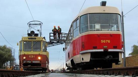 Стаття В столице до осени закроют три трамвайных маршрута Утренний город. Київ