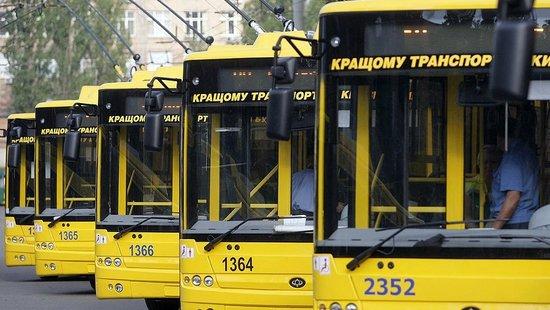 Стаття Общественный транспорт Киева могут оборудовать кондиционерами Утренний город. Київ