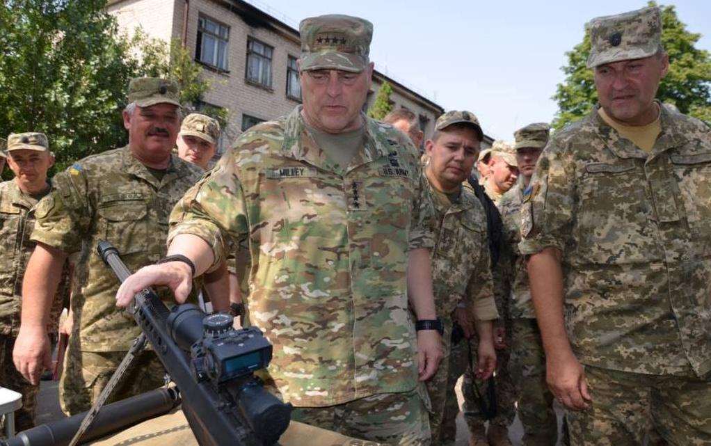 Стаття Начальник штаба Сухопутных войск Вооруженных сил США посетил зону АТО Ранкове місто. Київ