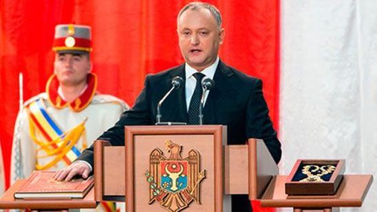 Стаття Президент Молдовы поведал о своем «божественном» мандате Ранкове місто. Київ