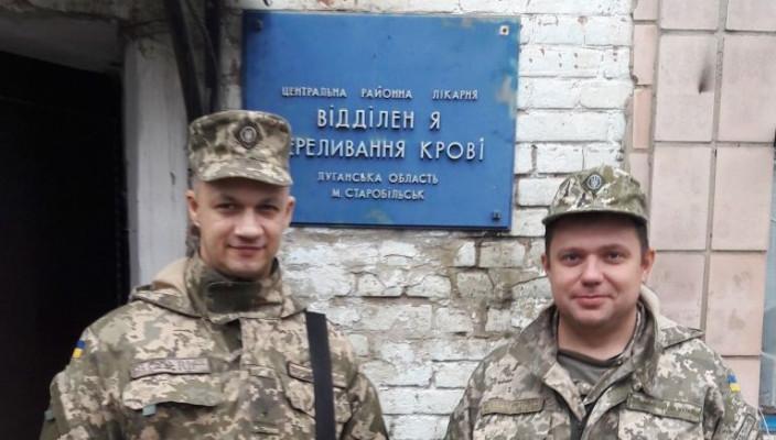 Стаття «Симики» поделились кровью в Старобельске Ранкове місто. Київ