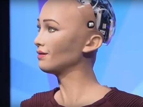 Статья Андроид София впервые в мире робототехники получил гражданство Утренний город. Киев