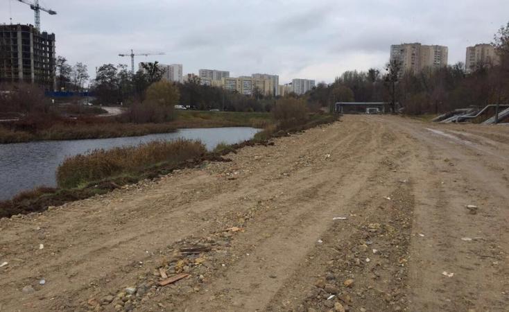 Стаття Совские пруды очищены от строительного мусора Утренний город. Київ