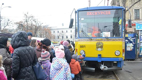 Стаття В Киеве запустят «Сказочный трамвайчик» для детей Ранкове місто. Київ