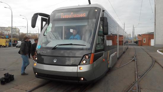 Стаття Киев получил партию львовских трамваев Ранкове місто. Київ