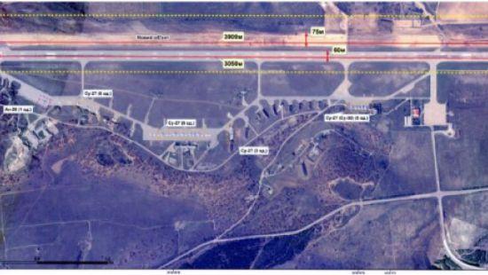 Стаття В оккупированном Крыму выявлено строительство посадочной полосы на военном аэродроме Ранкове місто. Київ