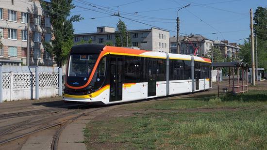 Стаття В столице протестировали новый трамвайный поезд Ранкове місто. Київ