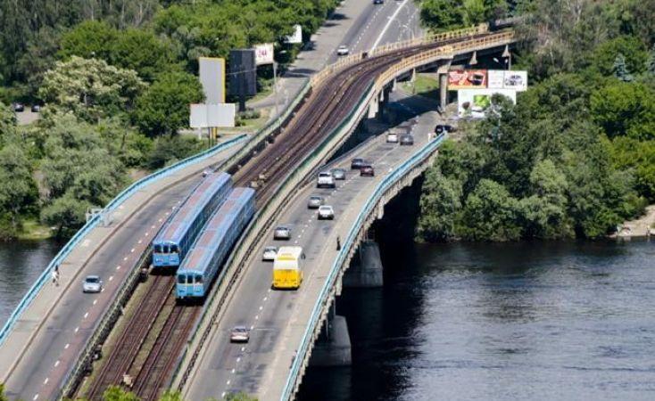 Стаття В сентябре начнется капитальный ремонт моста Метро Ранкове місто. Київ