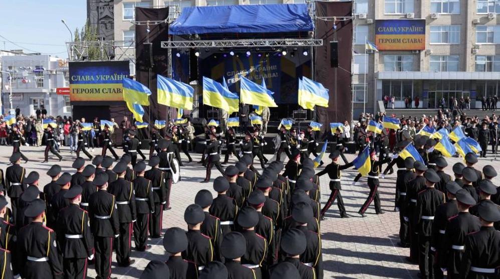 Стаття Как Донбасс отметил День защитника Украины (ФОТО) Ранкове місто. Київ
