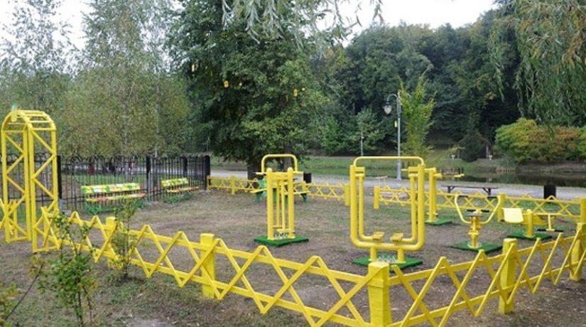 Стаття В парке «Нивки» установят две спортивные площадки Ранкове місто. Київ