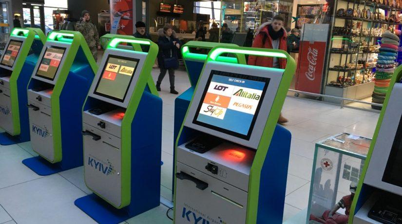 Стаття В аэропорту «Киев» появились киоски саморегистрации пассажиров Ранкове місто. Київ
