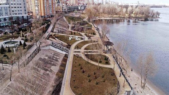 Стаття На Оболони рядом с «Наталкой» откроют еще один парк Ранкове місто. Київ
