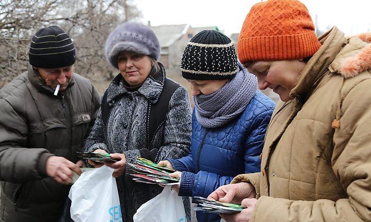 Стаття Жители более 40 прифронтовых городов Донбасса получили наборы с семенами Ранкове місто. Київ