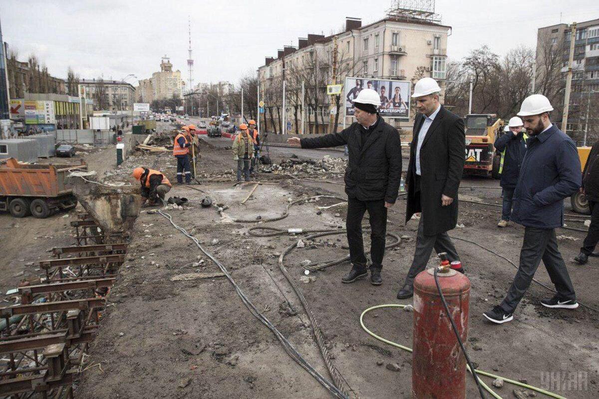 Стаття Фото: на Шулявці почали будувати новий шляхопровід Ранкове місто. Київ