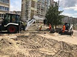 Стаття На Троєщині у Києві триває активна фаза реконструкції бульвару Ранкове місто. Київ