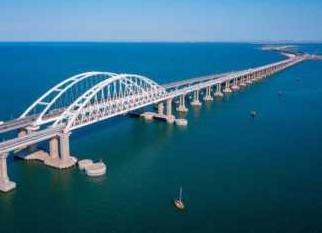 Стаття Крымский мост, по которому никто не ездит: в России допускают просадку Ранкове місто. Київ