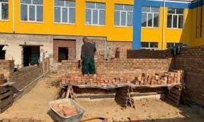 Стаття Поблизу Маріуполя триває будівництво опорної школи (ФОТО) Ранкове місто. Київ