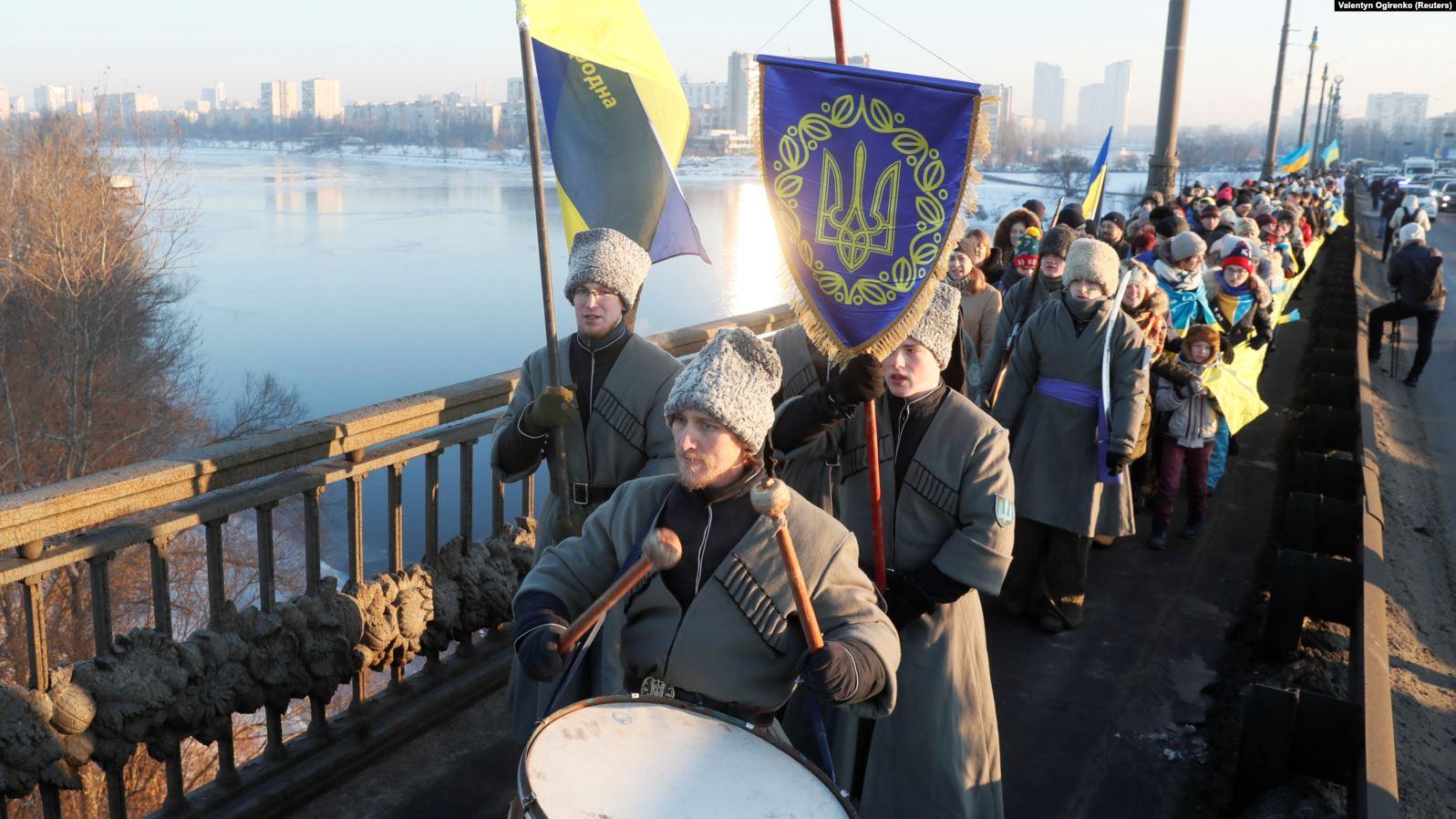 Стаття 101 річниця Злуки: Україна відзначає День Соборності! Ранкове місто. Київ