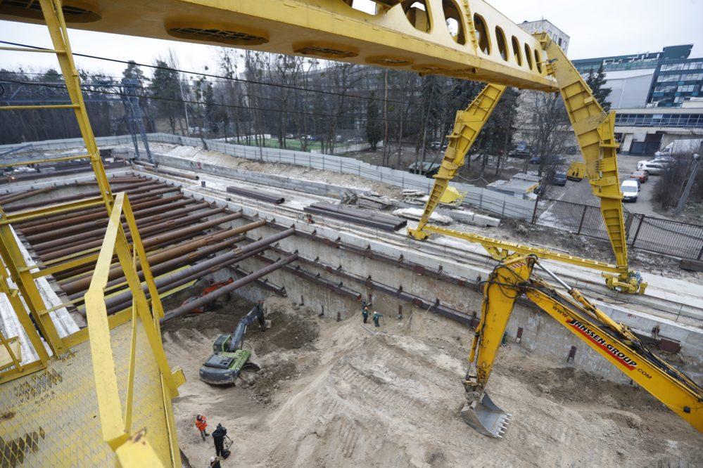 Стаття Будівництво метро на Виноградар: як насправді тривають роботи (ФОТО) Ранкове місто. Київ
