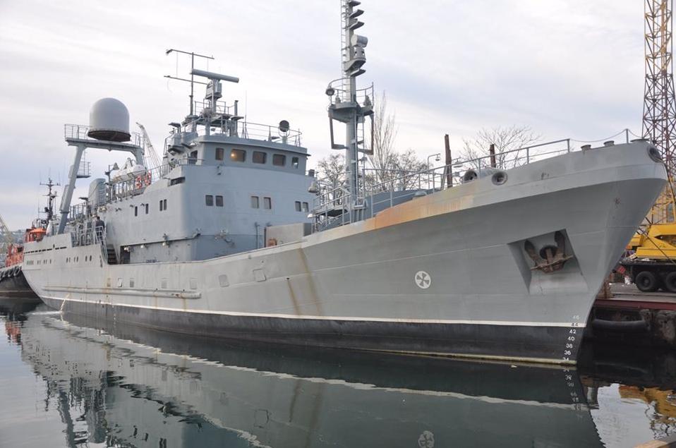 Стаття Новий український корабель-розвідник вперше вийшов у море Ранкове місто. Київ