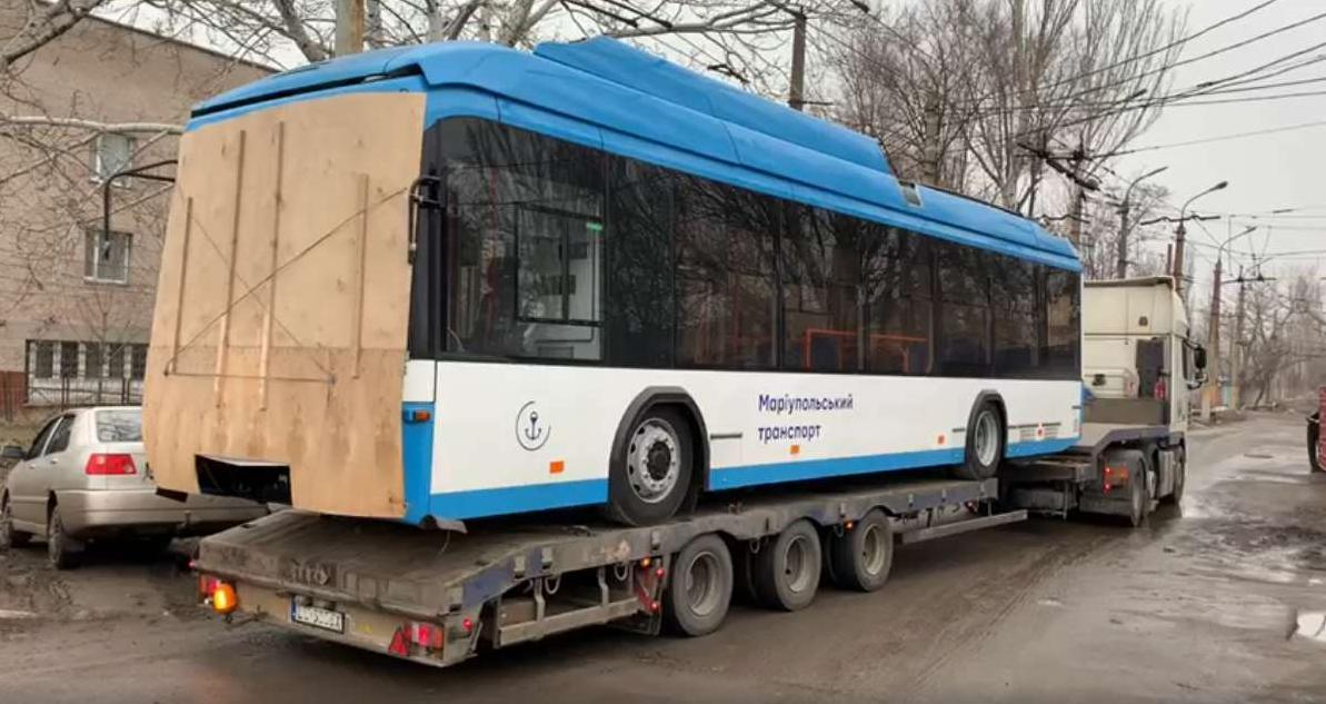 Стаття До Маріуполя приїхав перший білоруський тролейбус Ранкове місто. Київ