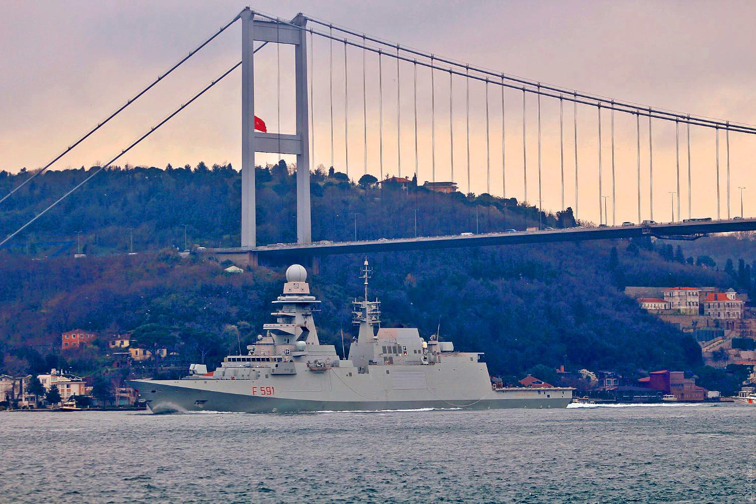 Стаття Корабли НАТО вошли в Черное море: постоянная группа SNMG2 проведет учения с партнерами Ранкове місто. Київ