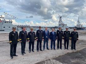 Стаття В Южном открыли новую базу Военно-морских сил Украины Ранкове місто. Київ