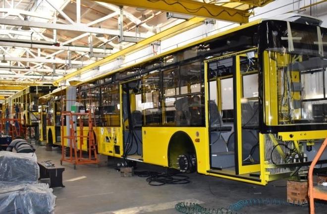 Стаття 15 нових тролейбусів для Києва: як їх збирають (ФОТО) Ранкове місто. Київ