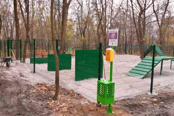 Стаття Чотирилапа радість. На Нивках створили майданчик для собак Ранкове місто. Київ