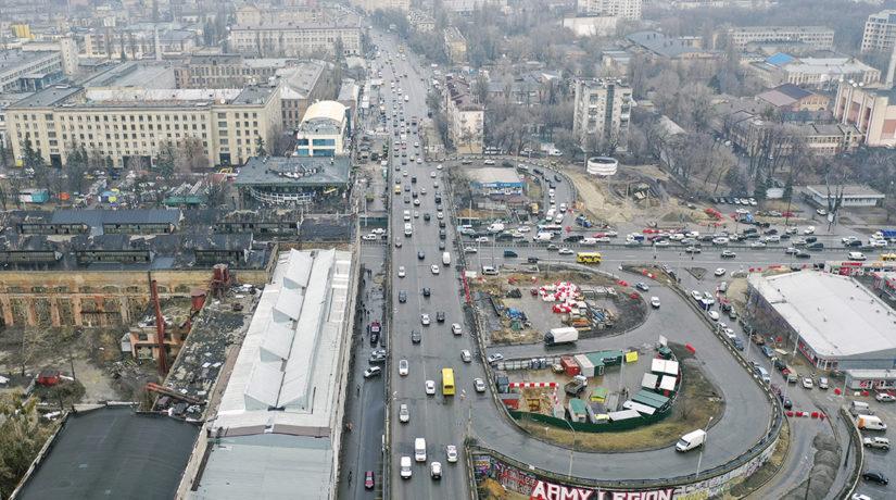 Стаття Реконструкція триває. На з’їзді з Шулявського мосту знову обмежать рух Ранкове місто. Київ