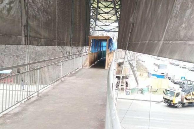 Стаття На Столичному шосе стартував ремонт пішохідного мосту – коли відкриють? Ранкове місто. Київ