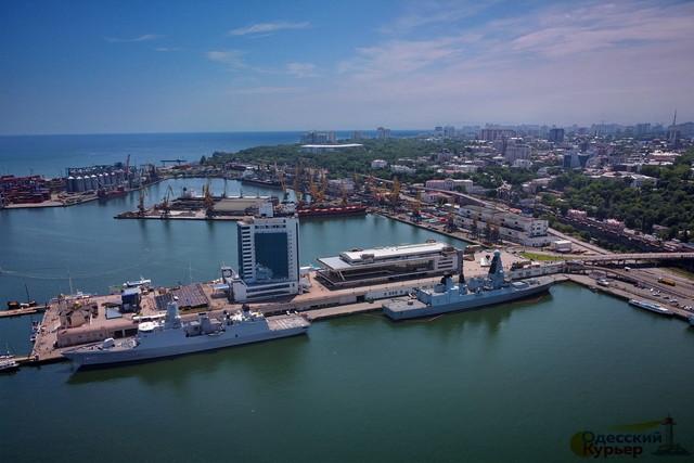Стаття В Одессе начались международные военно-морские учения Ранкове місто. Київ
