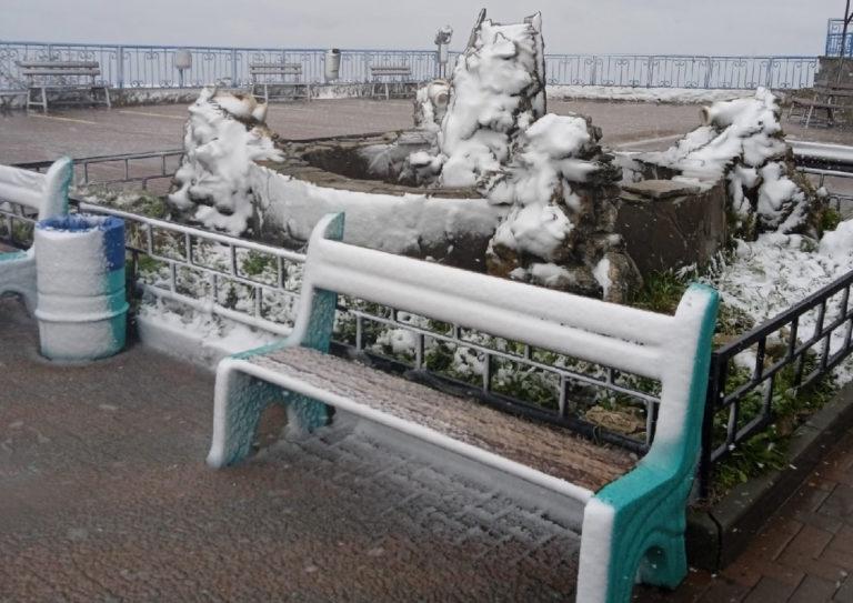 Стаття В горах Крыма выпал первый снег — фото, видео Ранкове місто. Київ