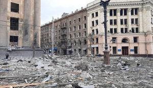 Стаття Здание Харьковского университета Каразина полностью разрушено, вуз переместят в безопасное место Ранкове місто. Київ