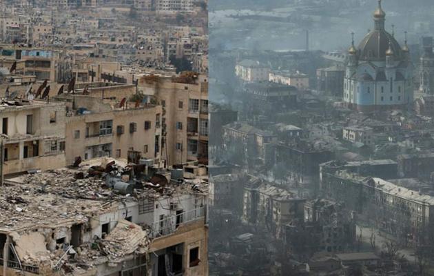 Стаття Окупанти перетворили Маріуполь на «друге Алеппо»: журналісти порівняли фото Ранкове місто. Київ