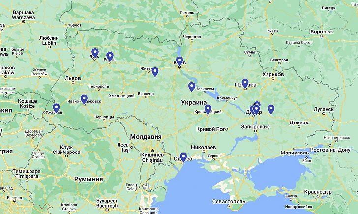 Стаття Де отримати допомогу: створено мапу гуманітарних хабів для жителів Луганщини Ранкове місто. Київ