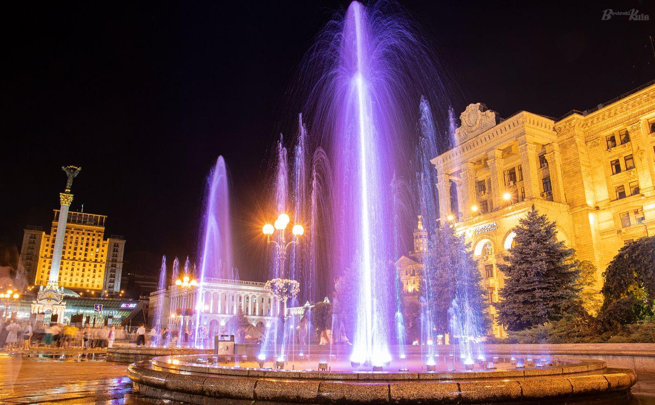 Стаття На Майдані Незалежності не будуть вмикати центральні фонтани Ранкове місто. Київ