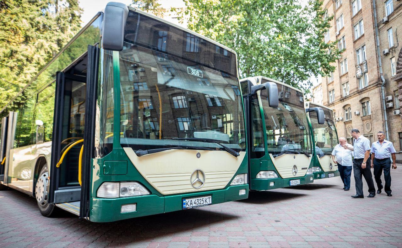 Стаття Київ отримав ще три сучасних пасажирських автобуси з Німеччини. ВІДЕО Ранкове місто. Київ
