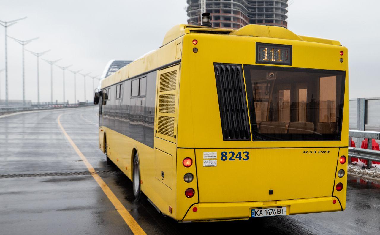 Стаття Подільсько-Воскресенським мостом курсуватиме новий автобусний маршрут: схема Ранкове місто. Київ