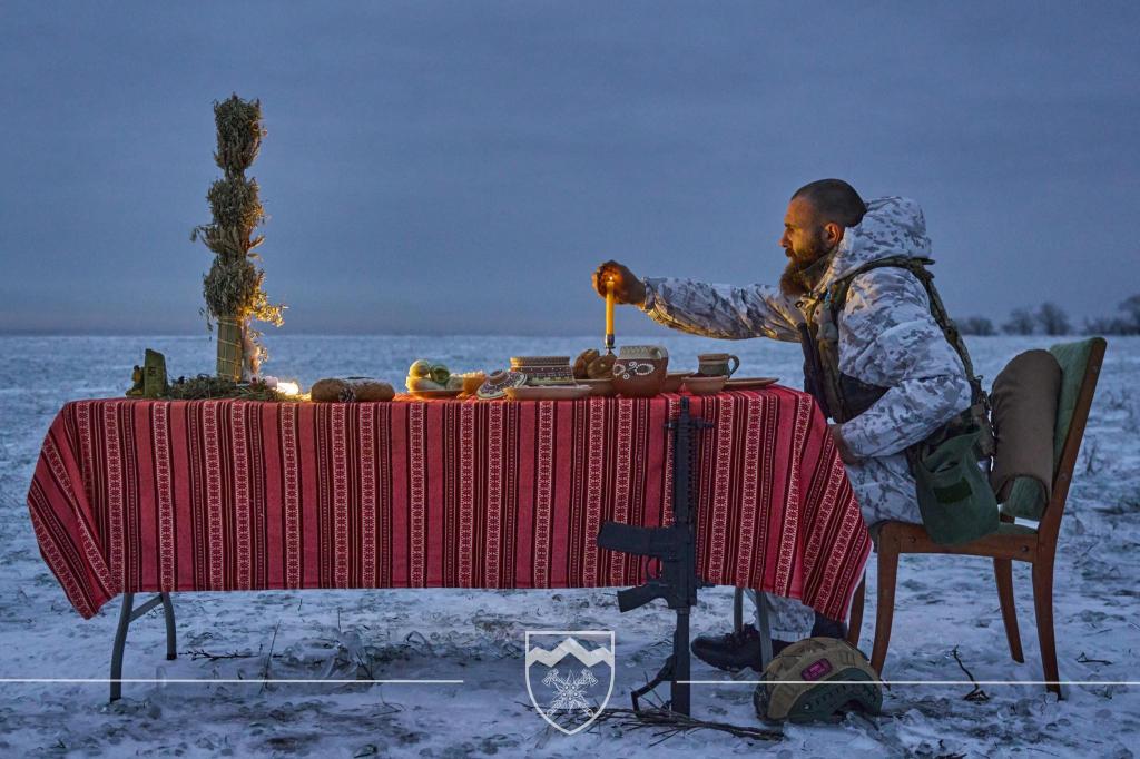 Стаття Захисники вітають українців з Різдвом Ранкове місто. Київ