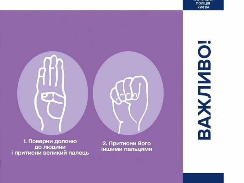 Стаття Це повинен знати кожен: як жестами подати сигнал про допомогу Ранкове місто. Київ