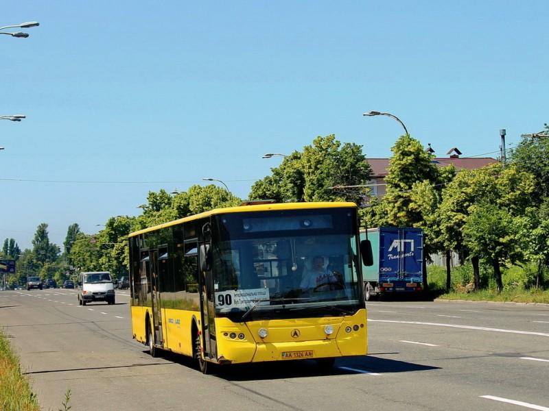 Стаття Автобус №90 змінить маршрут через ремонт дороги – схема Ранкове місто. Київ