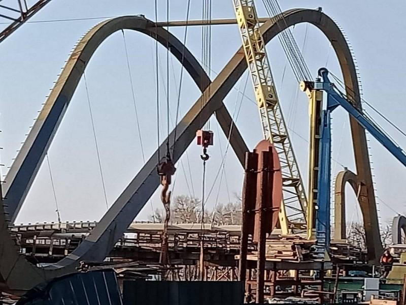 Стаття Міст-хвилю на Оболоні готують для пішоходів – як просуваються будівельні роботи Ранкове місто. Київ