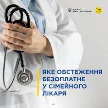 Стаття Які обстеження можна пройти безоплатно у сімейного лікаря (інфографіка) Ранкове місто. Київ